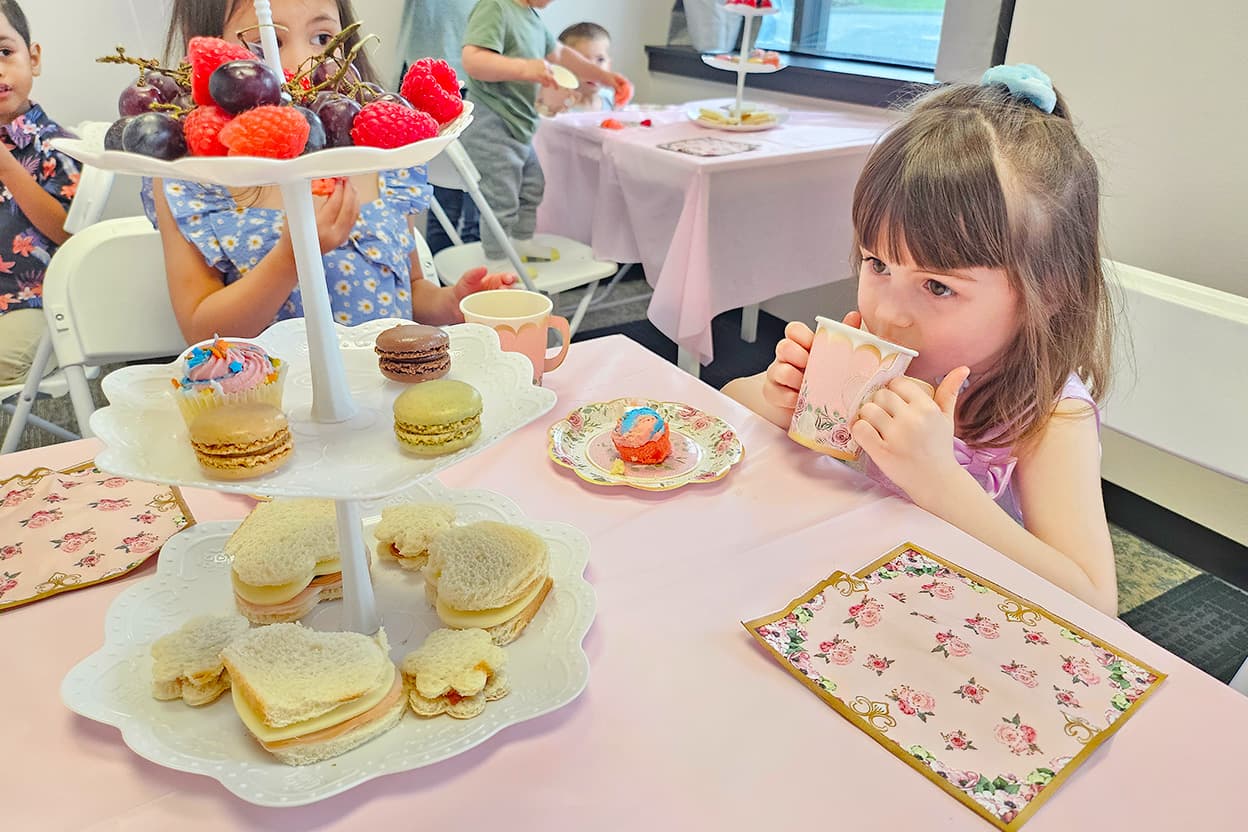 Mothers Day tea party